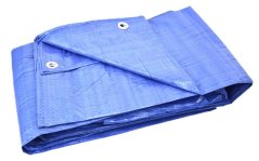 Takaró ponyva kék 15x20 m 45 g/m2