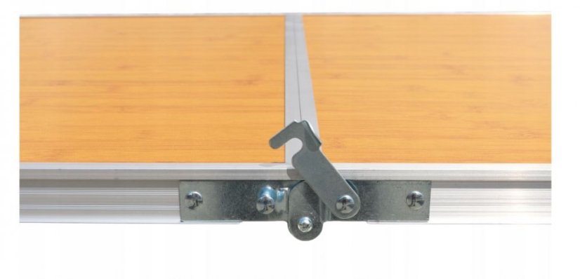 Masă de camping 120x60cm și 4 scaune Brown