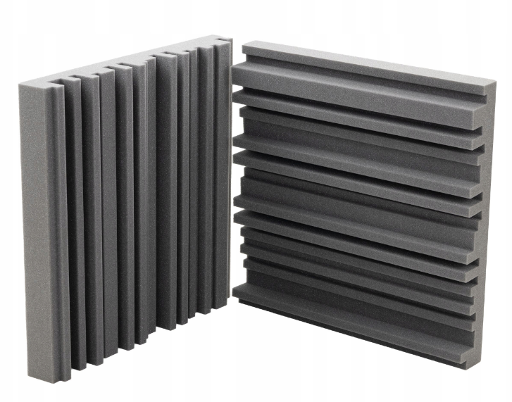 Akustický panel Equalizer 50x50cm, tloušťka 7cm, tmavě šedý