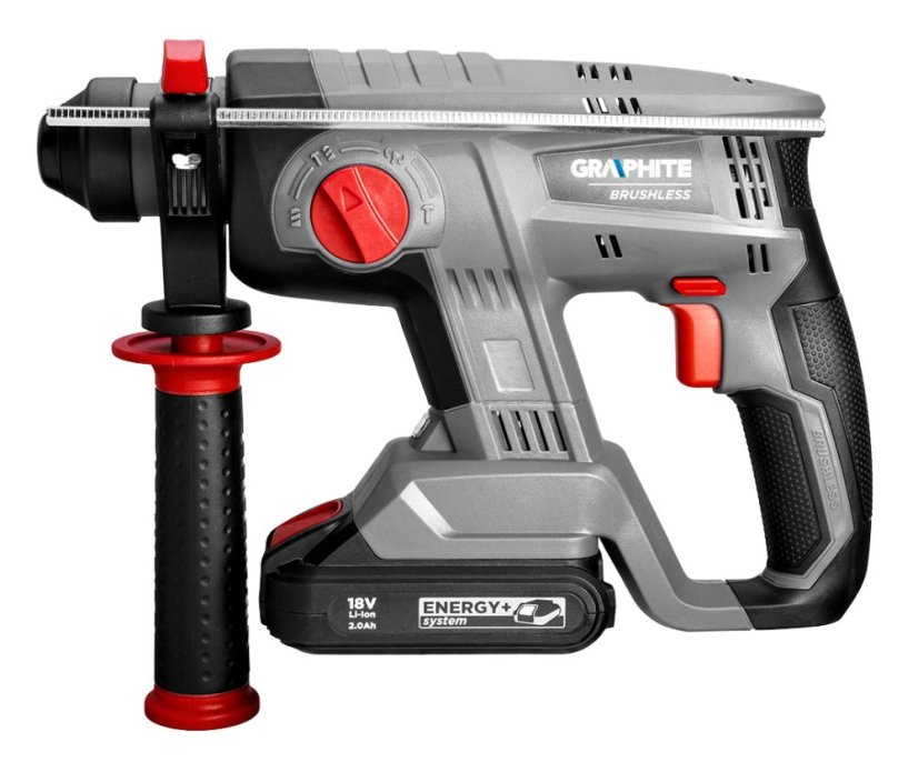 Aku bušilica čekić Energy+ 18V, Li-Ion, udarni udar 2,2J, bez baterije 58G027