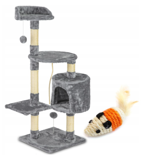 Kratzbaum/Ruheplatz für Katzen Misty 111cm DR-266