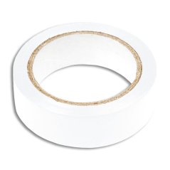 Bandă izolatoare, albă, 10 m x 19 mm 24B111