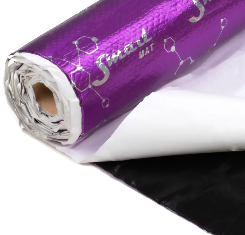 Aluminium-Butyl-Matte selbstklebend 3mm 50x200cm lila