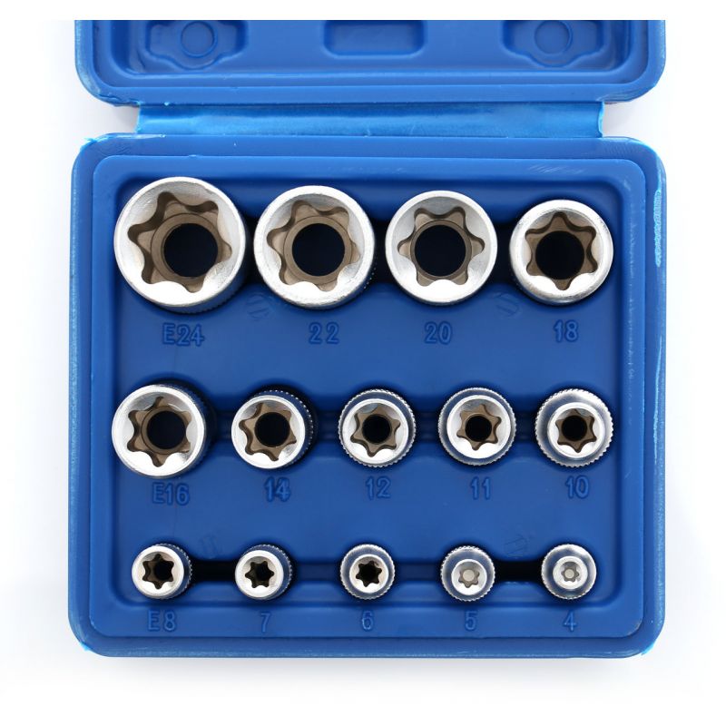 Dugókulcs készlet TORX 14 db KD10335