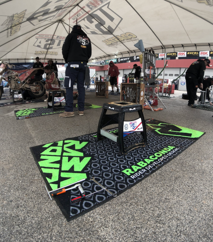 Covor pentru motocicletă 200x100 PITMAT
