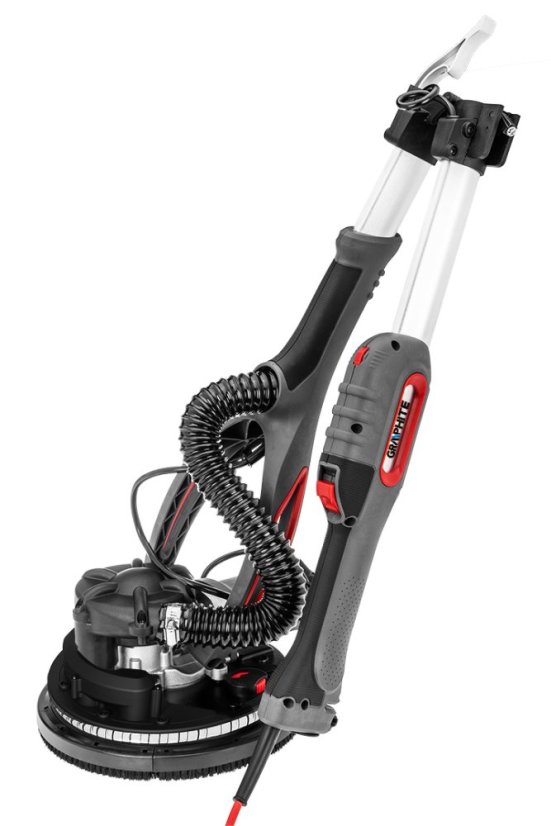 Gipszkarton csiszoló 800W , 215 mm, led 59G265