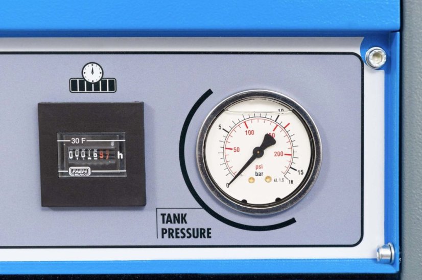 Csendes kétdugattyús kompresszor APZ 900+ 10 bar 7,5 LE/5,5 kW 400V 665 l/min 3 l - csillag-delta csatlakozás 34650-S