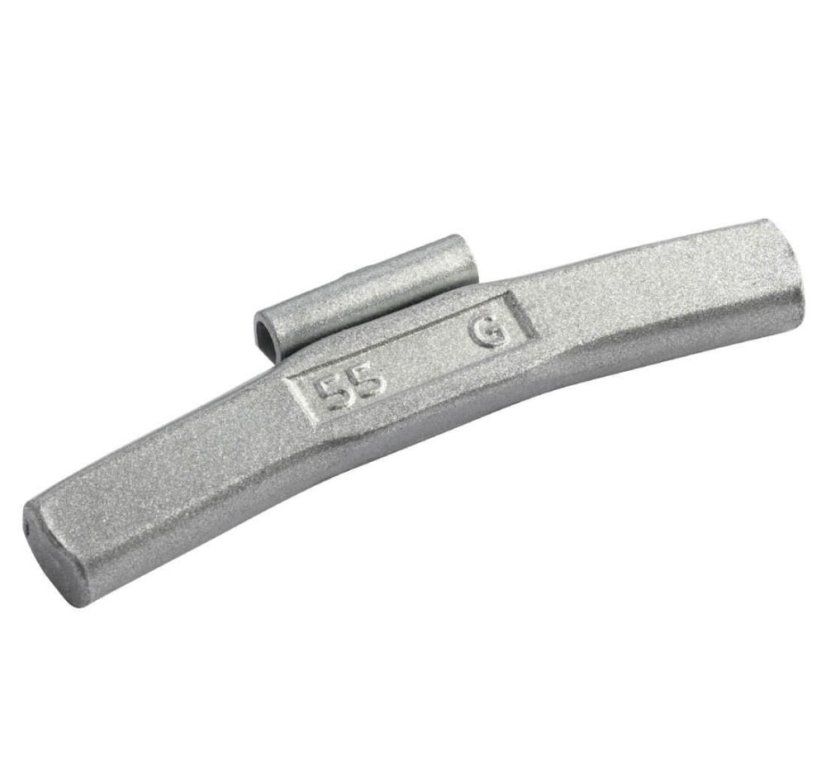 Centírozó acél súly pléh felnire - 55g/50db