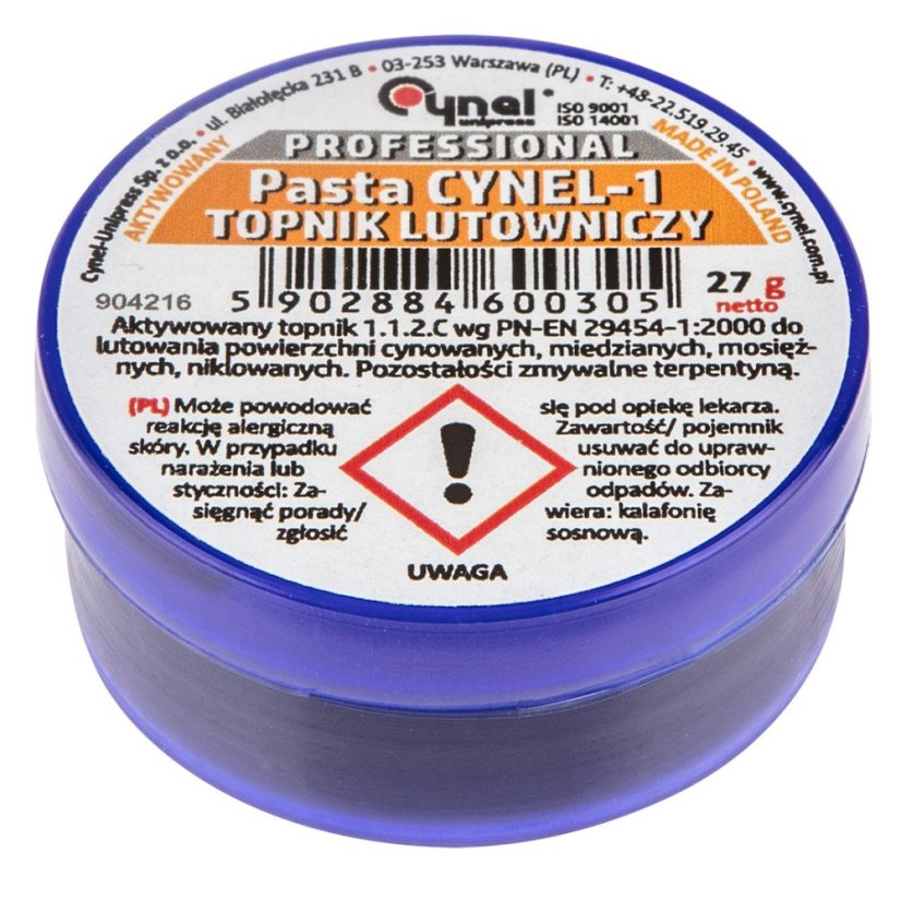 Lötzinn für Weichlöten, 27 g 44E816