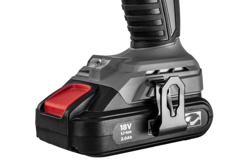 Akkumulátoros kefe nélküli fúrócsavarhúzó Energy+ 18V, Li-Ion, 13 mm, akkumulátor nélkül 58G019