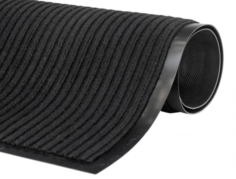 Bejárati szennyfogó szőnyeg 60x90 black purity