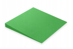 Akustický panel 3D zkosený 50x50cm, tloušťka 5cm, tmavě zelený
