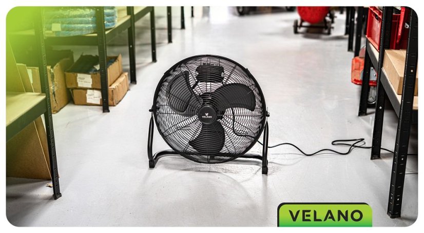 Padlóventilátor 45cm 100W VELWEP0016
