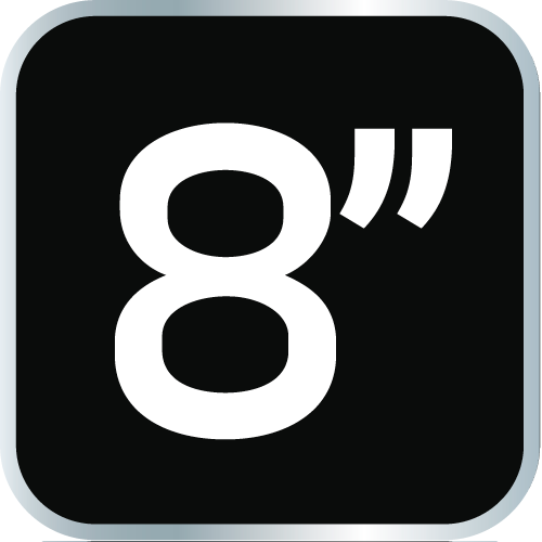 Arbeitshandschuhe, Baumwolle und Polyester, gepunktet, Größe 8 97-620-8