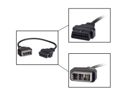OBD II redukcia - Nissan 14pin
