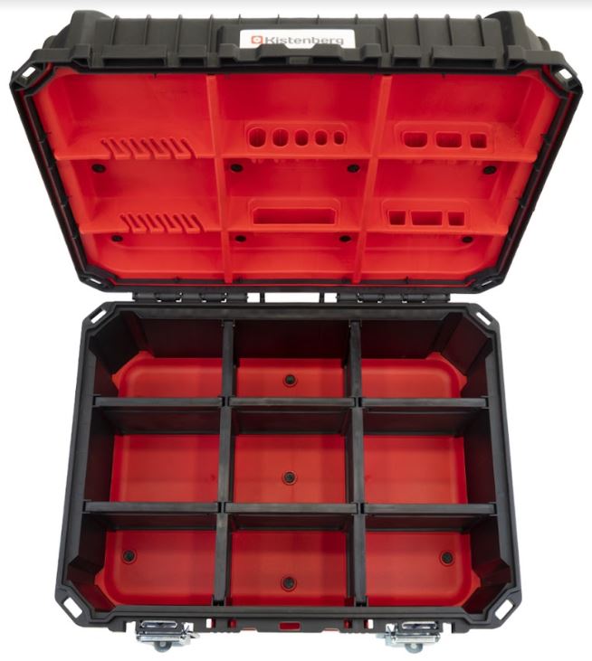 Szerszámosláda fém zárral 44,5x36x21,6cm HEAVY