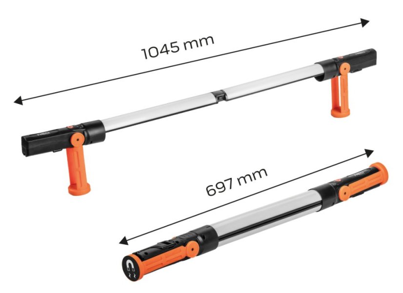 Akkumulátoros műhelylámpa 2x350 lm SMD 99-047