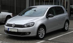 Könyökfekvés Volkswagen GOLF 6 - Armster 2, fekete, öko-bőr
