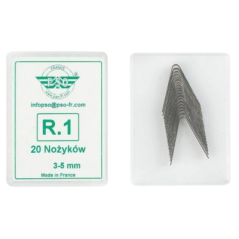 Vágó penge R-1 PS15, PSO futófelületvágóhoz, 3-5 mm, 20 db