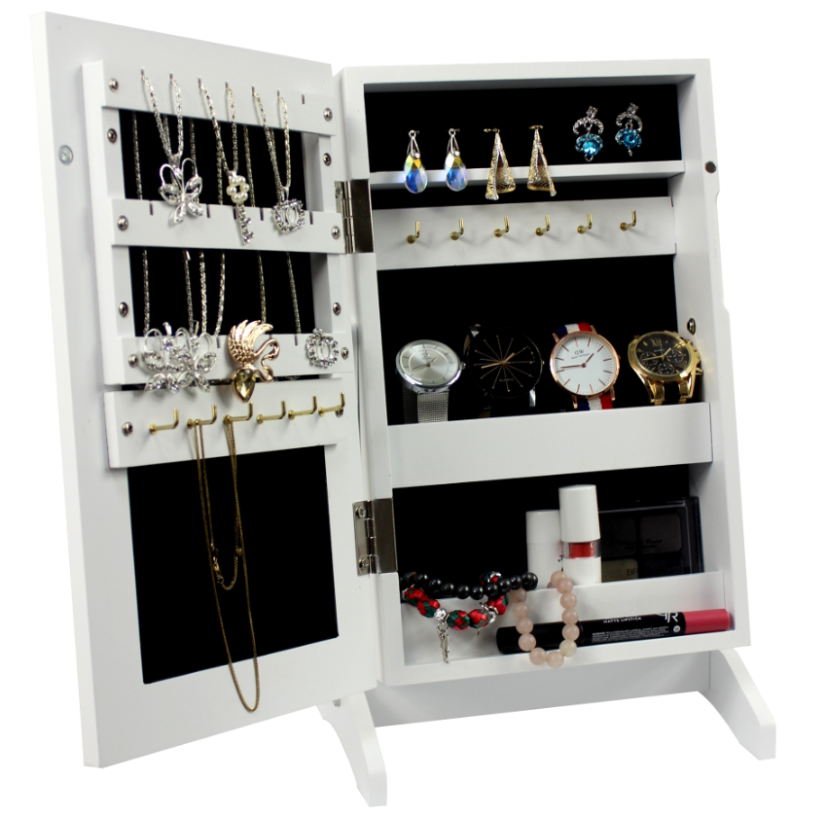 Tükör ékszer tárolóval CARA