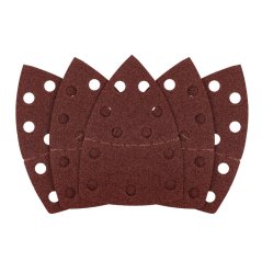 Brusni papir s čičkom, željezo 102 x 152 mm, P60, 5 kom, s 11 rupa 58T301