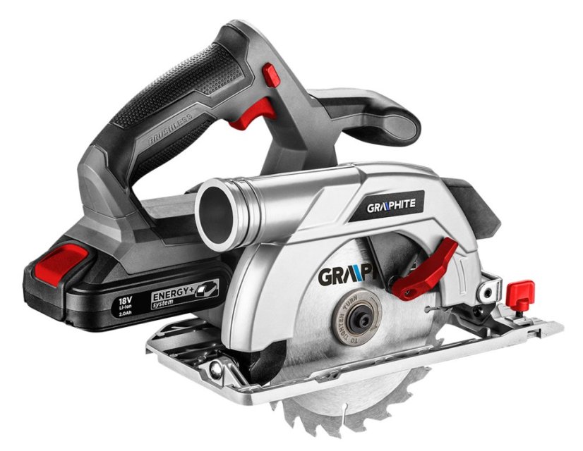 Akku-Kreissäge Energy+ 18V, Li-Ion, Blatt 165 x 20 mm, ohne Batterie 58G023