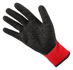 Munkakesztyű, poliészter, latex bevonattal (krincle),3121X, 11-es méret 97-645-11