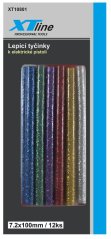 Šarene svjetlucave stapkice za otapanje 7,2 x 100 mm, 12 komada