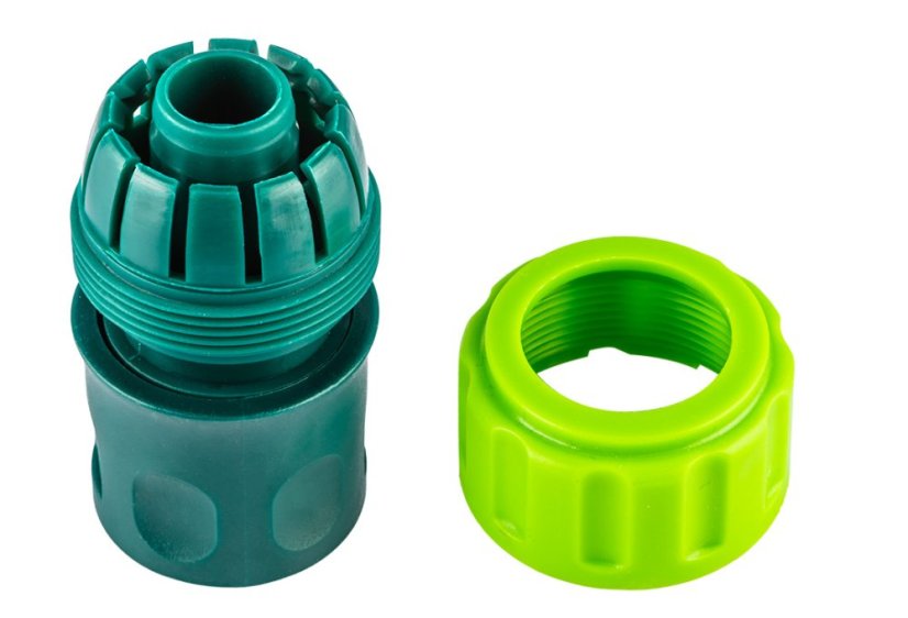 Durchflussverbinder 3/4", aus einem Material, 30 Stück, Ausstellungsbox 15G722-30