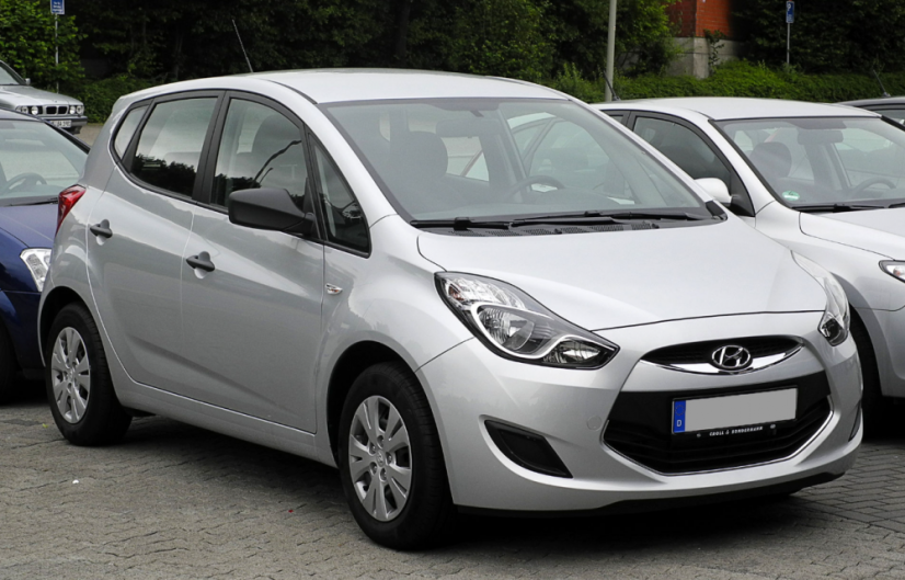 Armlehne Hyundai IX20 - Armster 2, grau, Öko-Leder