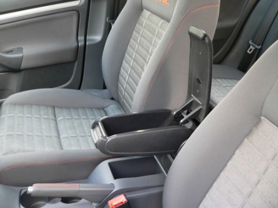 Armlehne VW JETTA 2, schwarz, Textilbezug