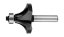 Csapágyazott, dekoratív, széles, 38,1 x 19 mm, 8 mm-es szár 56T611