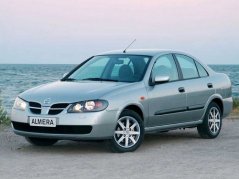 Nissan ALMERA naslon za ruku, crni, presvlaka od tkanine