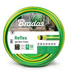 Градински маркуч 1/2" 20м подсилен жълто/зелен REFLEX