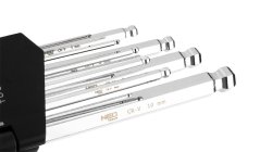 Hatszögkulcsos kulcsok 9 db-os kerek dugókulcs készlet 09-525