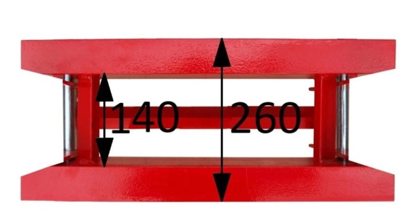 Presă hidraulică 30T, pompă cu două viteze MT1306