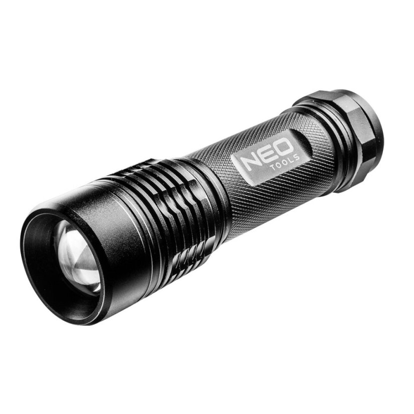 Alumínium zseblámpa 200 lum, zoom, IPX7, 3xAAA 99-101