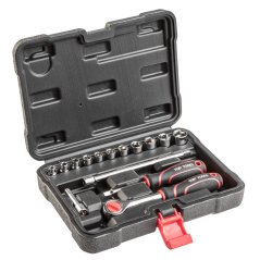 Steckschlüsselsatz 1/4", 15 Stück 38D525