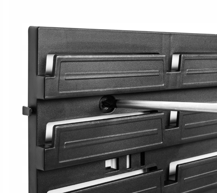 Werkzeugwand 115x39cm + 70 Boxen