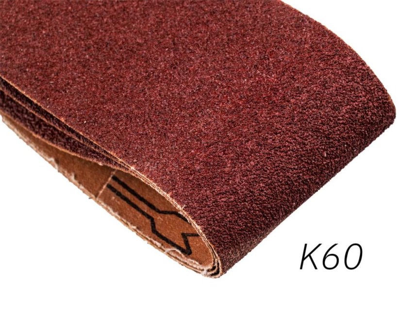 Csiszolószalag 75x533 mm, K60, 3db 55H798