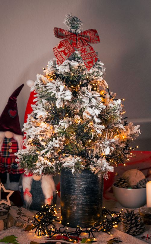 Vánoční stromek 60cm v květináči Snowy