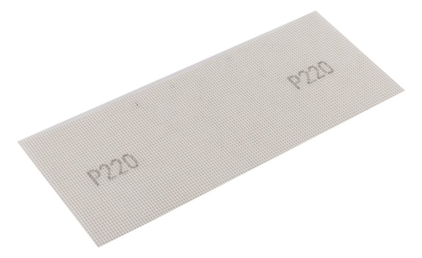 Mreža za mljevenje bijela 115 x 280 mm, P220 58T146