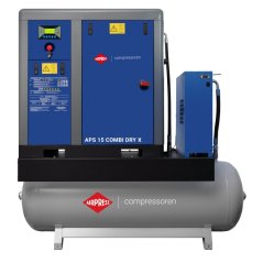 Šroubový kompresor APS 15 Combi Dry X 10 barů 15 KM/11 kW 1440 l/min 500 l 369015-P