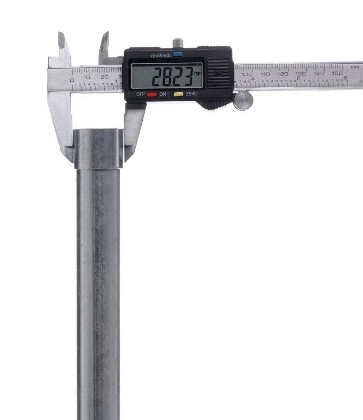 Elektronski mjerni uređaj, LCD zaslon 0-150 mm + kućište TA4101