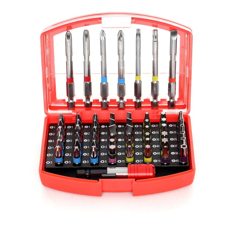 56-teiliges Bit-Set, TORX, IMBUS 1/4" – 25 mm, 75 mm TA1206z