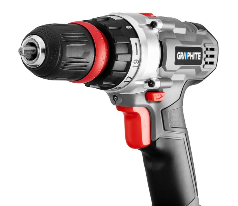 Energy+ 18V Akku-Bohrschrauber, Li-Ion, 10 mm abnehmbarer Griff, ohne Akku 58G022