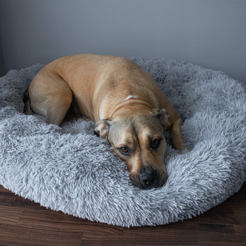 Pelíšek pro psa 80cm Light Grey Nero