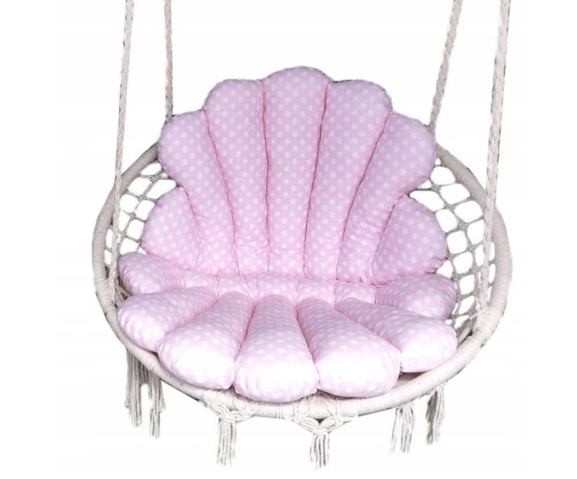 Podušky na židle Pink Dots Shell