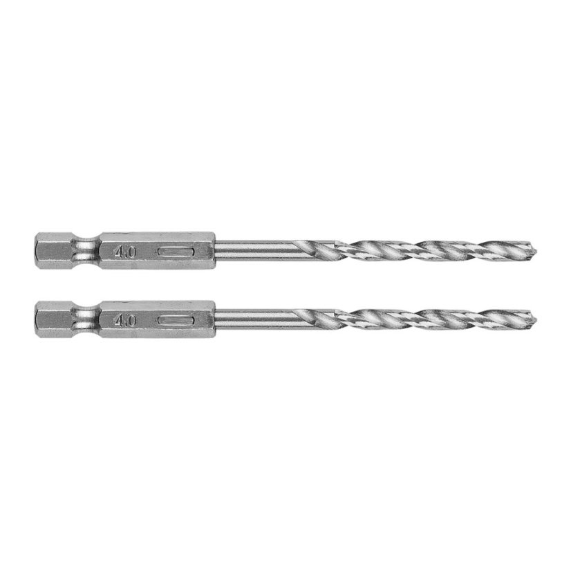 6-kutno svrdlo za metal 4,0 mm, 2 kom. 54T705