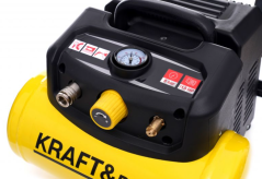 Bezuljni kompresor 6L 8bar 230V KD1415